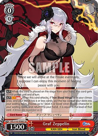 Graf Zeppelin (SR) (AZL/S102-E088S SR) - Azur Lane