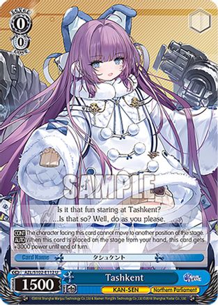 Tashkent (AZL/S102-E112 U) - Azur Lane