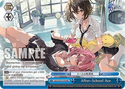 After-School Ace (RRR) (AZL/S102-E137R RRR) - Azur Lane