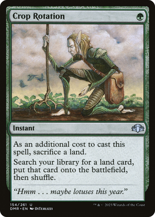 Crop Rotation (DMR-154) - Dominaria Remastered Foil
