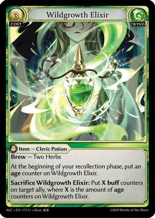 Wildgrowth Elixir (173) - Alchemical Revolution Foil