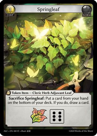 Springleaf (081) - Alchemical Revolution Foil