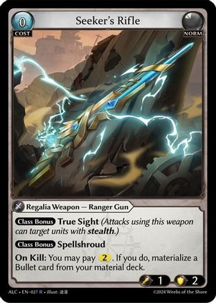 Seeker's Rifle (027) - Alchemical Revolution Foil