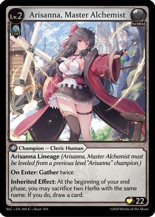 Arisanna, Master Alchemist (005) - Alchemical Revolution