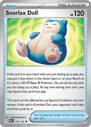 Snorlax Doll