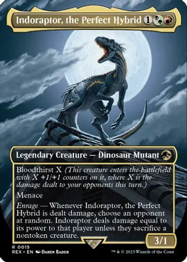 Indoraptor, the Perfect Hybrid (Borderless)