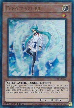 Effect Veiler (PUR) (RA01-EN003) - 25th Anniversary Rarity Collection 1st Edition