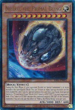 Nibiru, the Primal Being (PUR) (RA01-EN015) - 25th Anniversary Rarity Collection 1st Edition