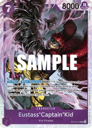 Eustass"Captain"Kid (013) (ST10-013) - Ultra Deck: The Three Captains Foil