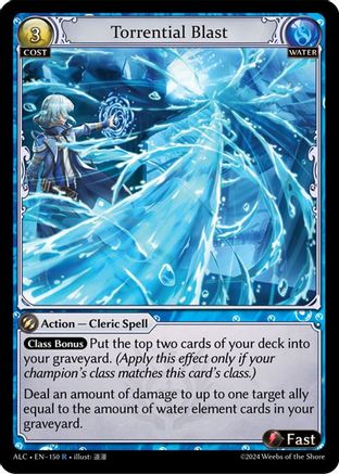 Torrential Blast (150) - Alchemical Revolution