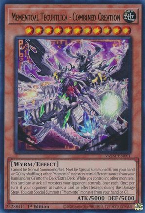 Mementoal Tecuhtlica - Combined Creation (VASM-EN001) - Valiant Smashers 1st Edition