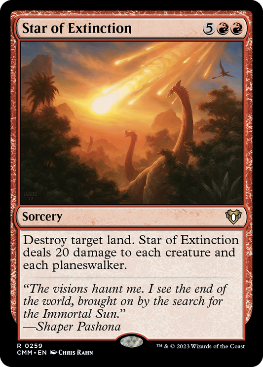 Star of Extinction (CMM-259) - Commander Masters