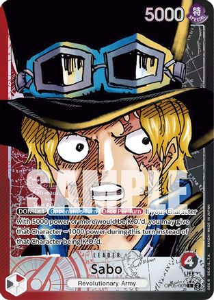 Sabo Leader Alt Art