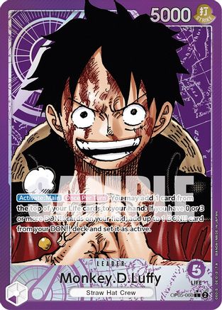 Monkey.D.Luffy Alt Art Leader