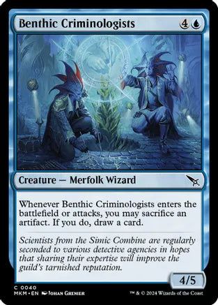 Benthic Criminologists Foil