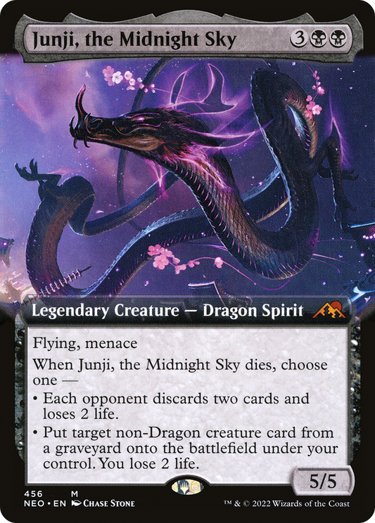 Junji, the Midnight Sky Extended Art Foil 456