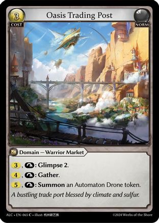 Oasis Trading Post (065) - Alchemical Revolution Foil