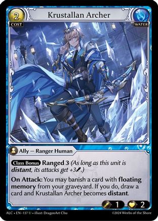 Krustallan Archer (137) - Alchemical Revolution Foil