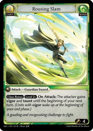 Rousing Slam (167) - Alchemical Revolution Foil