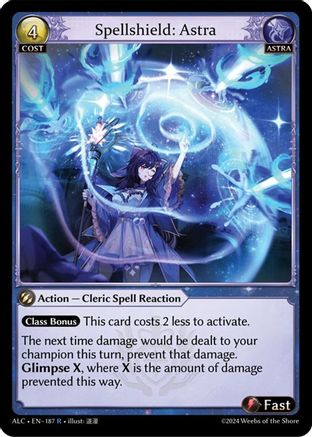 Spellshield: Astra (187) - Alchemical Revolution Foil