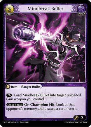 Mindbreak Bullet (209) - Alchemical Revolution Foil