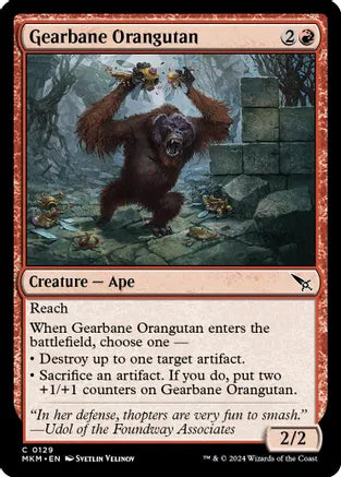 Gearbane Orangutan