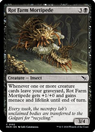 Rot Farm Mortipede Foil