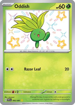 Oddish Baby Shiny