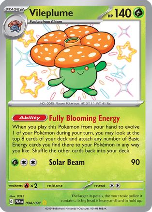 Vileplume Baby Shiny