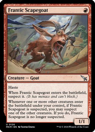 Frantic Scapegoat Foil