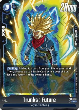 Trunks : Future - FB01-050 (FB01-050) - Awakened Pulse Holofoil