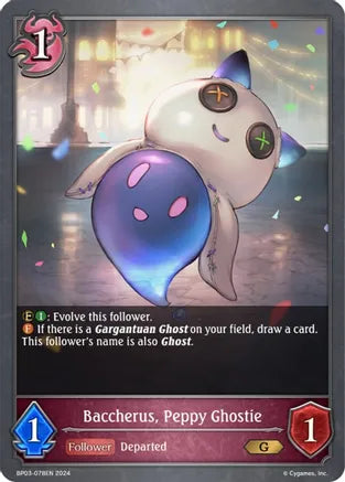 Baccherus, Peppy Ghostie