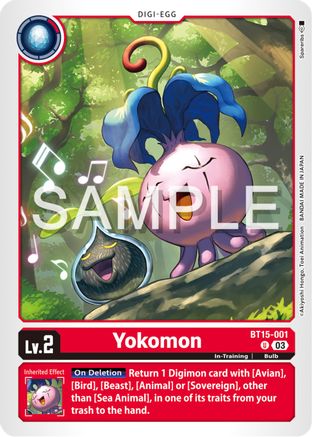 Yokomon (BT15-001) - Exceed Apocalypse