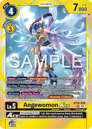 Angewomon ACE (BT15-038) - Exceed Apocalypse Foil