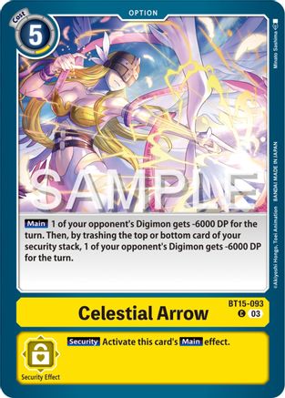 Celestial Arrow (BT15-093) - Exceed Apocalypse