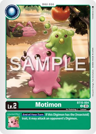 Motimon (BT15-004) - Exceed Apocalypse