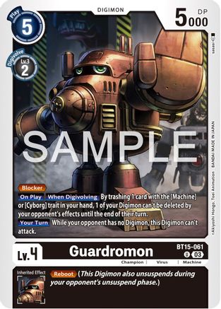 Guardromon (BT15-061) - Exceed Apocalypse