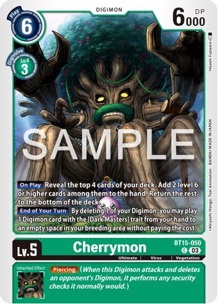 Cherrymon (BT15-050) - Exceed Apocalypse