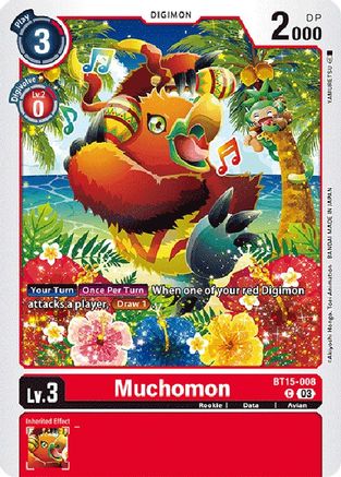 Muchomon (BT15-008) - Exceed Apocalypse