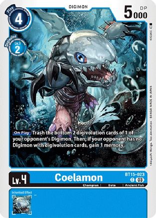 Coelamon (BT15-023) - Exceed Apocalypse