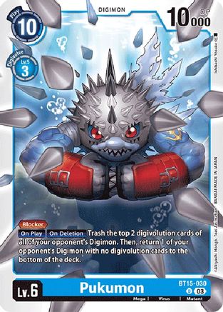 Pukumon (BT15-030) - Exceed Apocalypse