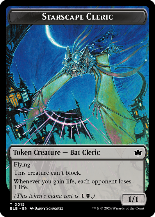 Starscape Cleric (TBLB-015) - Bloomburrow Tokens