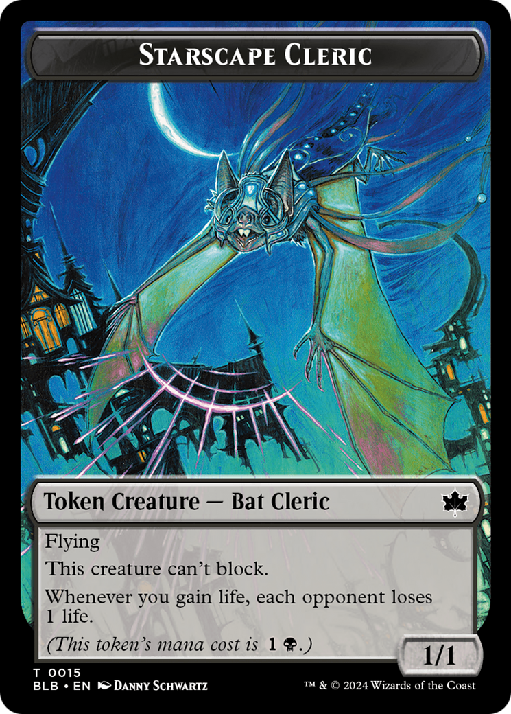 Starscape Cleric (TBLB-015) - Bloomburrow Tokens Foil