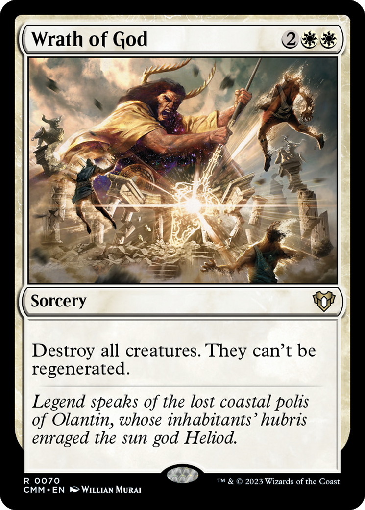 Wrath of God (CMM-070) - Commander Masters