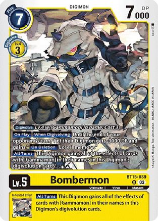 Bombermon (BT15-039) - Exceed Apocalypse