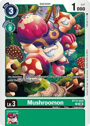 Mushroomon (BT15-044) - Exceed Apocalypse