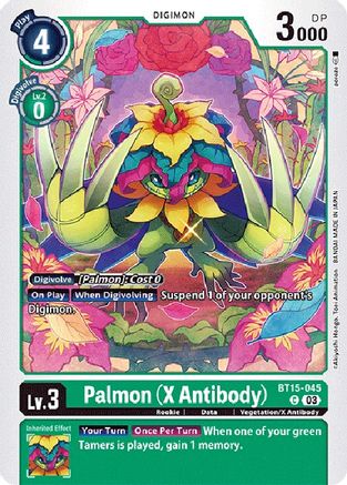 Palmon (X Antibody) (BT15-045) - Exceed Apocalypse