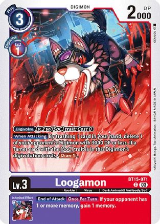 Loogamon (BT15-071) - Exceed Apocalypse