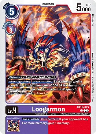 Loogarmon (BT15-075) - Exceed Apocalypse