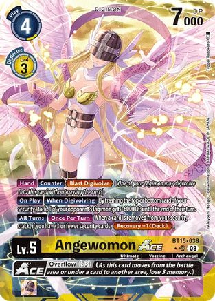 Angewomon ACE (Alternate Art) (BT15-038) - Exceed Apocalypse Foil